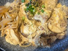 炸猪排滑蛋定食-梦山水日本烧肉(五四广场店)