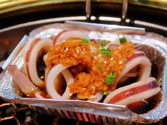 锡纸鱿鱼-花时·炭火烧肉(东百中心A馆店)