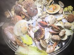 海鲜锅套餐-船梆煮•蒸汽海鲜·炉火烤肉(五四广场店)