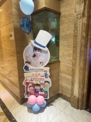-小鲤鱼生日气球派对会场策划布置