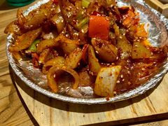 麻辣猪皮-冰川延边料理·炭烤串(原小木屋店)