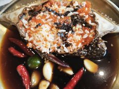 -草家酱蟹炭火烤肉店(珲春南路一店)