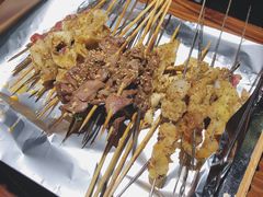 烤牛胸口油-火枪手串吧·鹤岗小串涮肚(亦庄店)