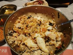 -草家酱蟹炭火烤肉店(珲春南路一店)