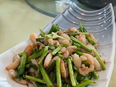 韭菜炒蟹腿-奥华餐厅·老张记(台基厂店)