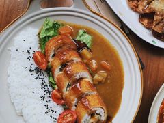 紫苏芝士猪排咖喱饭-拾年