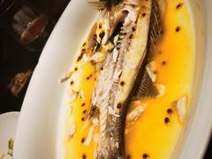 生态百香果蒸海鲈鱼-觅唐MITONG(鸟巢店)