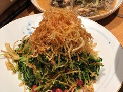 巧拌豆苗-四季民福烤鸭店(前门廊房二条店)