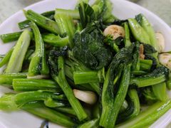 炒菜心-河边私房菜