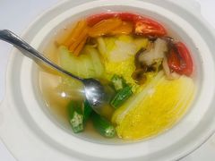 鸡汤鲜菌时蔬-钱塘宴(东站西子国际店)