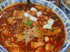 水煮猪肝加肉片-贵州米线(童家巷店)