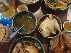 香茅猪颈肉捞粉-海安安越南粉(丹竹頭店)