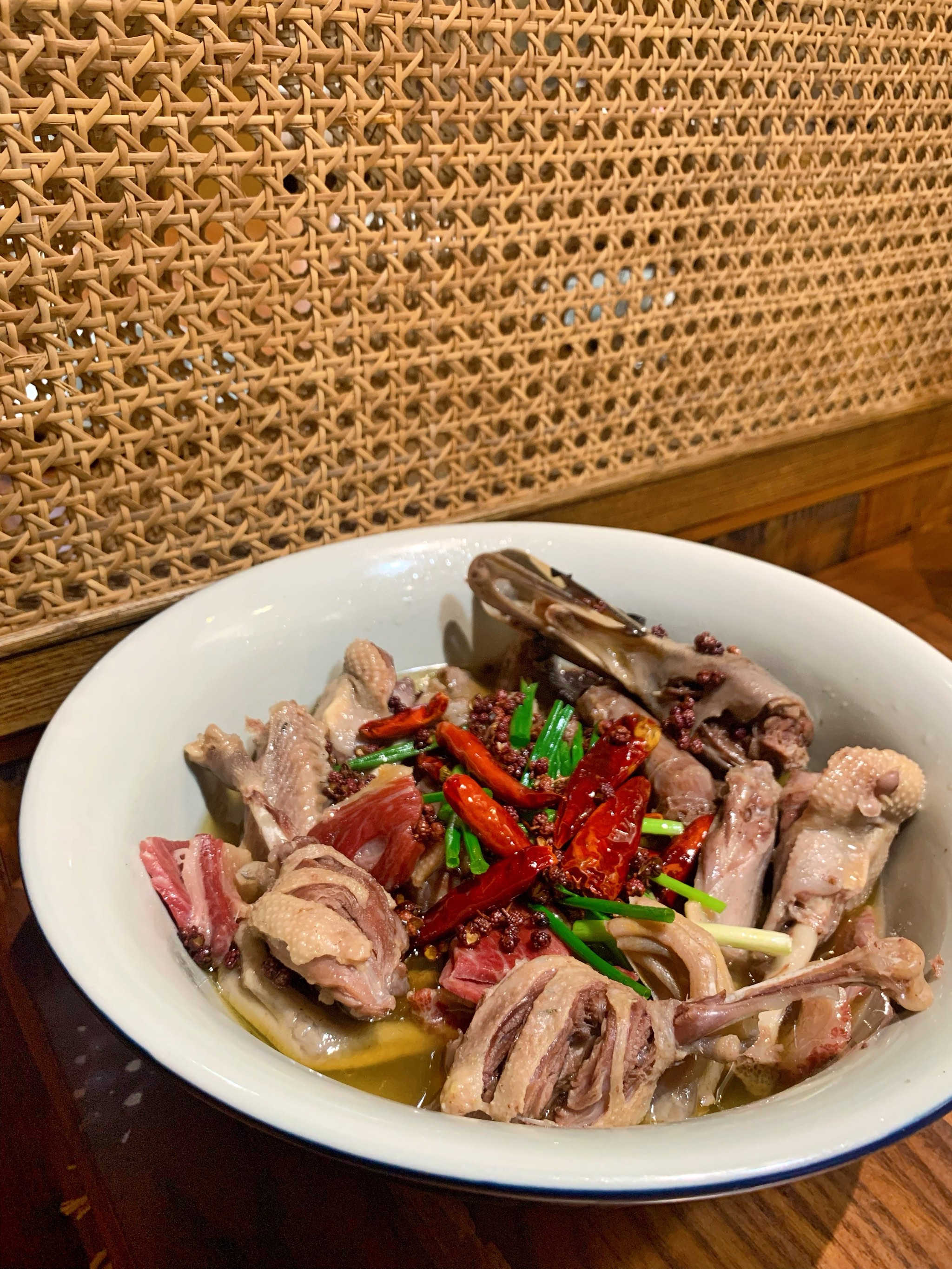 火腿蒸鸭子