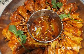 Chicken Wing and Shrimp Pot