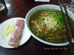 长鱼丝面+肴肉-镇南锅盖面馆(解放路店)