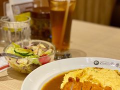 炸猪排咖喱蛋包饭-CoCo壱番屋(久光百货店)