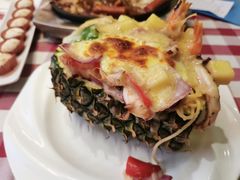 菠萝海鲜焗意粉-开心果牛扒城(雍华庭店)