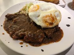 黑椒带骨猪排双蛋饭-柠檬树茶餐厅(海雅缤纷城店)