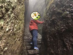 景点一线天-江郎山风景名胜区