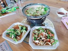 -阿峰饭店·本地土菜馆·农家土鸡煲·一品神仙鸡(报福店)