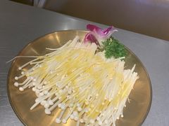 烤金针菇-牧童禧肉社·韩国炭火烤肉店(中粮祥云小镇店)
