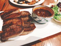 香煎黑毛厚牛舌-阿吾罗日本料理(K11艺术中心店)