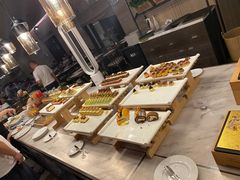 自助取餐区-深圳佳兆业万豪酒店-金沙全日餐厅