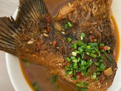 红烧划水-天乐农家鱼头王(天目湖店)
