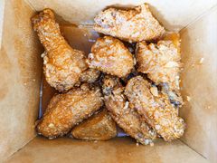 炸鸡翅一半一半-富乐满韩国正宗炸鸡韩国料理(虹泉路店)