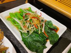 白灼芥兰-小城粥道·海胆鲜虾粥(解放广场店)