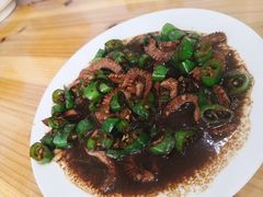 青椒炒腰花-姚记面馆(瑶琳路店)