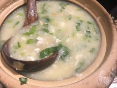 芥菜咸蛋粥-南拳十三姨·潮汕砂锅粥(世纪金源店)