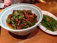 小炒黄牛肉-老滇山寨•云南特色菜•地方菜•民族风情歌舞表演(金碧店)