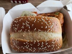 新奥尔良烤鸡腿堡-肯德基(传媒广场店)