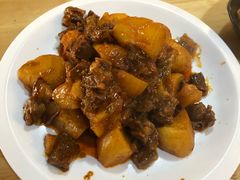 牛肉炖土豆-外婆米肠汤饭(海滨中路店)