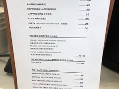 菜单-麻雀咖啡SPARROW COFFEE(十全街店)