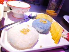 三色香芒糯米飯-新越盏·东南亚料理(捷登都会店)