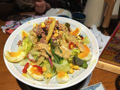 金枪鱼溏心蛋蔬菜沙拉-二丁目食堂(铁西万象汇店)