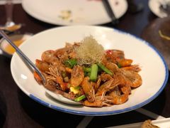 传统油爆虾-杭州西子湖四季酒店·金沙厅