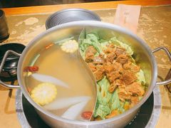 牛腩鸳鸯锅-手选潮汕鲜活牛肉火锅(二七广场店)