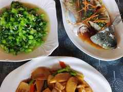 小笋炒肉片-溪畔如家土菜馆