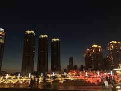 -大连星海广场音乐喷泉