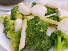 兰花炒元贝-焕记海鲜饭店