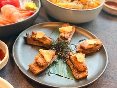 煎鹅肝牛肉-隐泉·HANA BY HATSUNE葉奈日式料理(国贸CBD地标景观店)