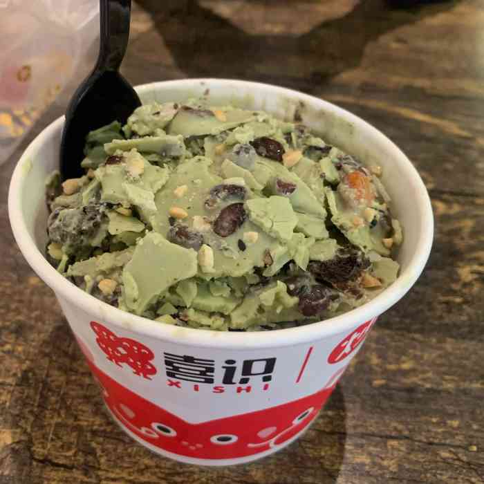 喜识嘎嘣脆炒酸奶(天河店)-"感觉这里的抹茶炒酸奶跟抹茶王子的味道差
