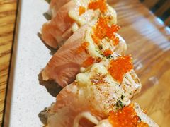 纹火三文鱼反卷-林妈妈村·日式料理(宝山龙湖天街店)