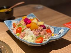 金枪鱼蔬菜沙拉-一井烧肉·活鳗·火锅(毕淘买店)