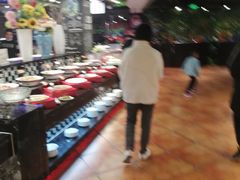 自助取餐区-豪食披萨烤肉自助(保定商场店)