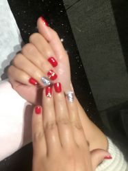 -手牵手美甲