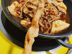 童年鸡肉串-老红桥炸灌肠牛肚锅烧烤(定福庄店)